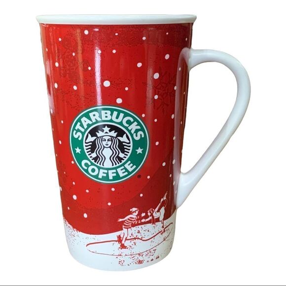 STARBUCKS Collector Ceramic Coffee Mug Holiday 2007 - Picture 4 of 9